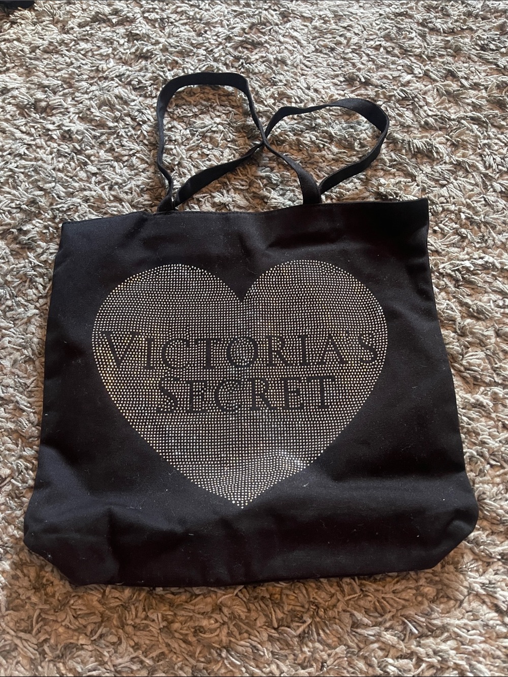 Y2K VICTORIAS SECRET SEQUIN TOTE BAG